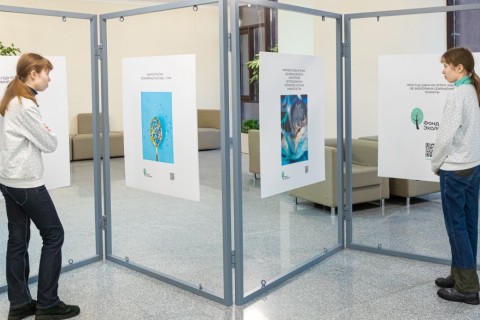 Тимирязевка и Фонд «Экология» презентовали тематическую экспозицию в библиотеке